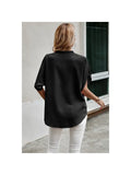 LOOSE HALF SLEEVE BLOUSE